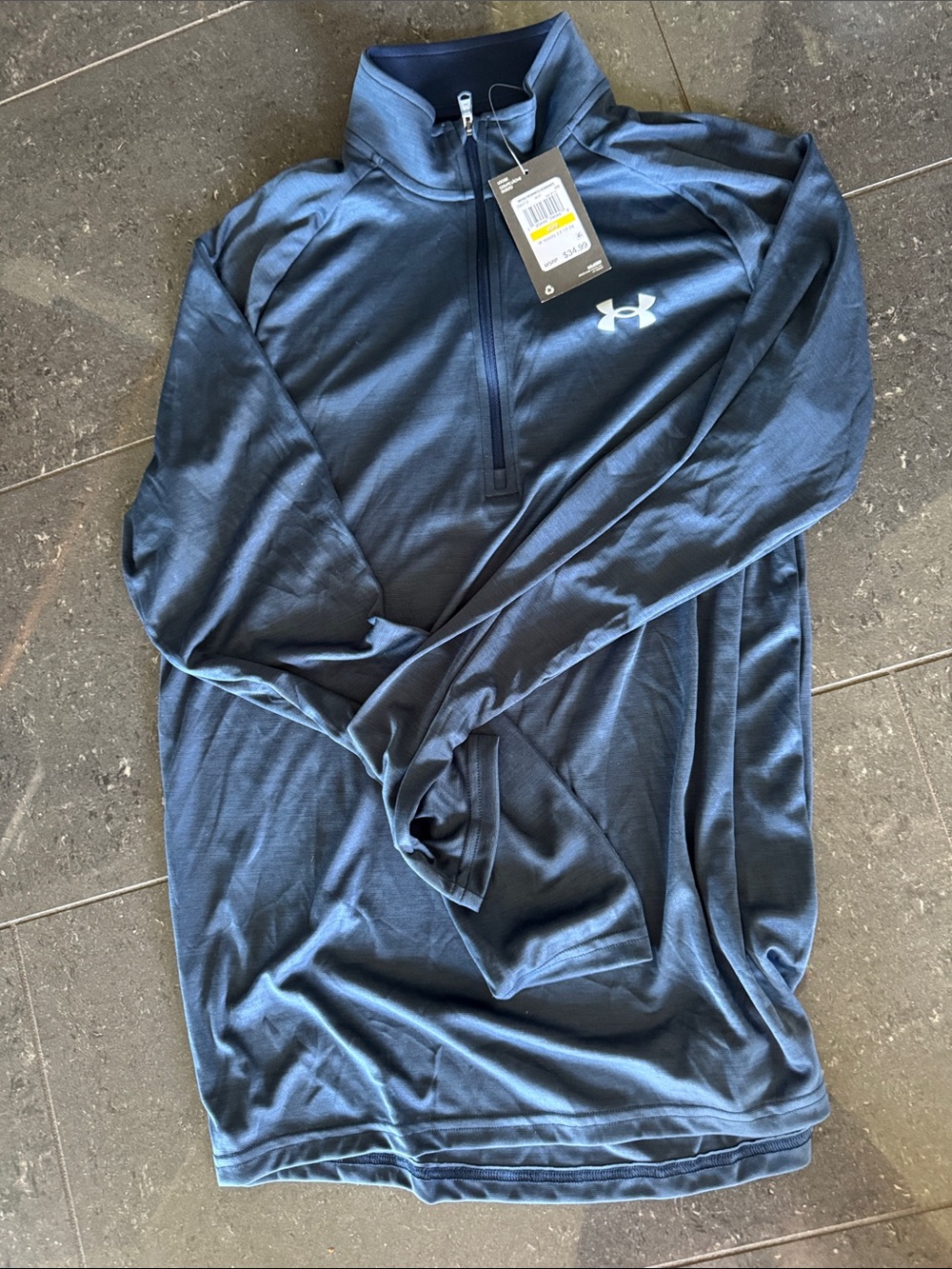 Under Armour Navy Blue Performance Top